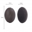 咖啡渣顺发按摩梳