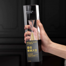 沙漏水晶獎座