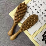 木質按摩梳