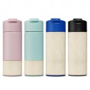 Bamboo Stainless Steel Thermal Mug