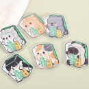 發財麻將壓克力冰箱貼