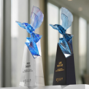 Eagle Crystal Trophy