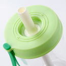 Plastic straw water cup