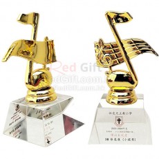 迷你音樂水晶獎座-祖堯天主教小學