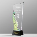 Gradient Crystal Trophy