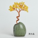 禪意盆景水晶樹
