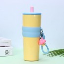 Large-Capacity Portable Thermos With  Stainless Steel/Ceramic Inner Liner