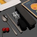 2-In-1 Spoon, Fork And Chopsticks Tableware