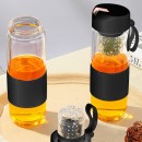 Portable Glass Mug with Infuser