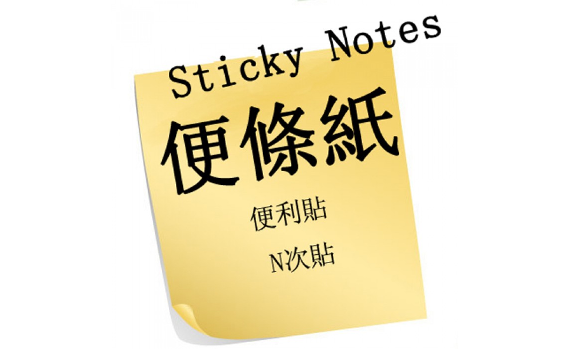 Invention and Classification of Sticky Notes