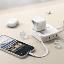 65w氮化鎵伸縮線桌面充電頭