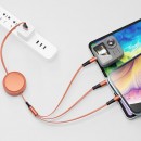 Multifunctional Three-In-One Charging Cable