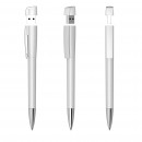 USB Pen 16GB Metallic Silver Pen