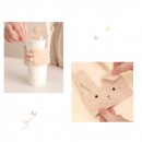 Plush, Heat-Insulating, Anti-Scalding,Hand-Warming Milk Tea Cup Sleeve（Customizable）