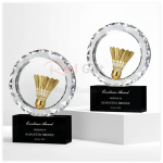 Badminton Crystal Trophy