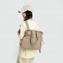 大容量百搭抽繩休閒包