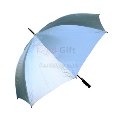 30寸纯色单层抗UV自动开直杆太阳伞