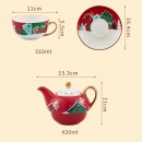 Christmas Ceramic Cup Set