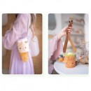 Plush, Heat-Insulating, Anti-Scalding,Hand-Warming Milk Tea Cup Sleeve（Customizable）