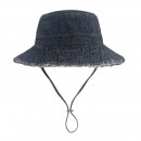 Frayed Solid‑Color Cotton Bucket Hat Frayed Solid‑Color Cotton Bucket Hat