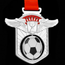 Football Hollow Rotating Medal