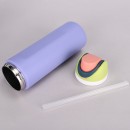304 Stainless Steel Bounce Double Drink Large Capacity Portable Thermos Cup
