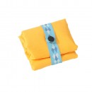 PU皮標折疊購物袋