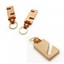 Wooden Phone Holder With Keychain