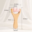 粉晶玉石滾輪按摩器