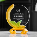 水晶奖座