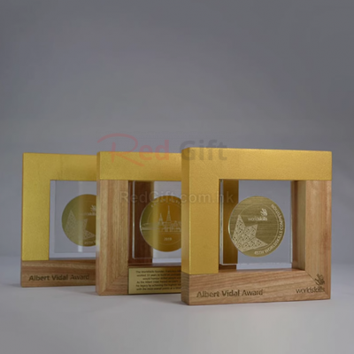 水晶實木獎座 水晶實木獎座