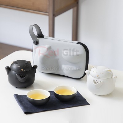 Zhaocai Cat Tea Cup