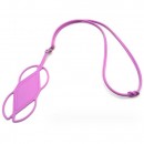 Silicone Diamond Mobile Phone Sling Clip