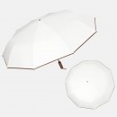 Portable Color-Blocking Plastic Automatic Umbrella