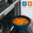 矽膠折疊飯盒