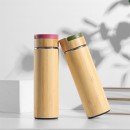 Portable Bamboo Shell Thermos Cup With Cover