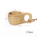 Wooden Coffee Cup