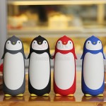 可愛企鵝玻璃水杯