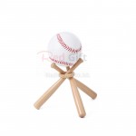 Wooden baseball
