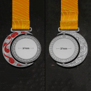 Hollow Rotating Metal Medal
