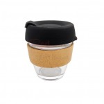 Cork Silicone Glass Coffee Cup