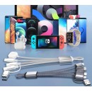 多功能钥匙圈充电线