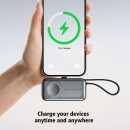 便攜式三合一無線充移動電源