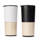 Bamboo Stainless Steel Thermal Mug