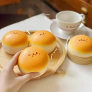 可訂製logo乳膠饅頭減壓捏捏樂