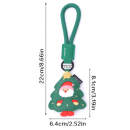 Christmas keychain pendant
