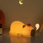 趴趴卡皮巴拉拍拍小夜燈