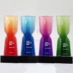 Wood Crystal Trophy