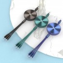 三合一伸縮數據充電線
