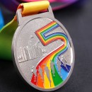 Colorful Marathon Medal